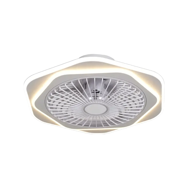 Spálňový stropný ventilátor so svetlom