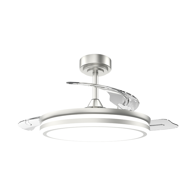 Tichý výsuvný stropný ventilátor s neviditeľnými lopatkami Tichý výsuvný stropný ventilátor s neviditeľnými lopatkami