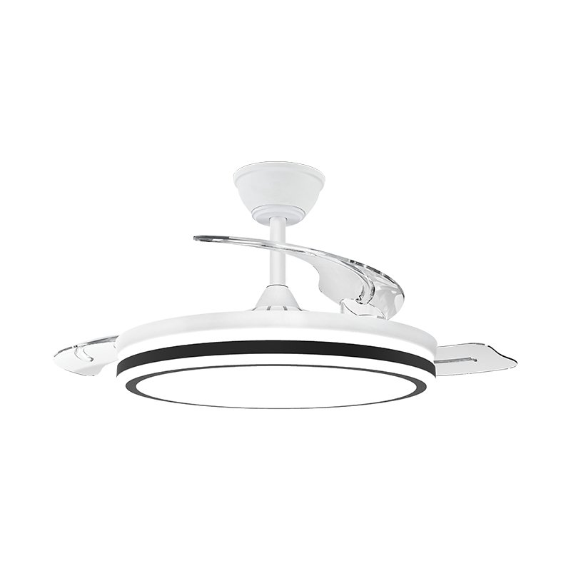 Tichý výsuvný stropný ventilátor s neviditeľnými lopatkami Tichý výsuvný stropný ventilátor s neviditeľnými lopatkami
