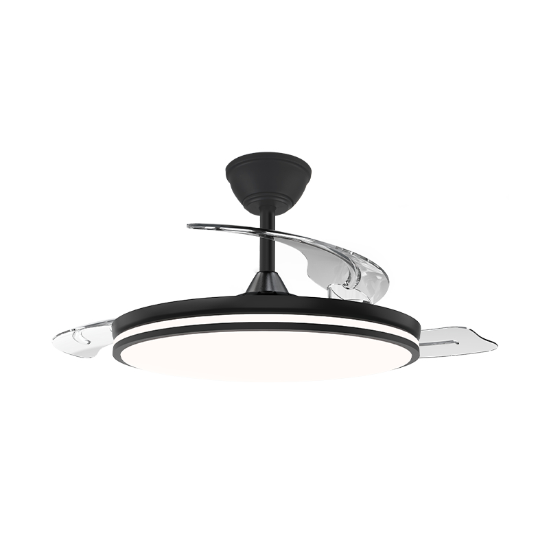 Tichý výsuvný stropný ventilátor s neviditeľnými lopatkami Tichý výsuvný stropný ventilátor s neviditeľnými lopatkami