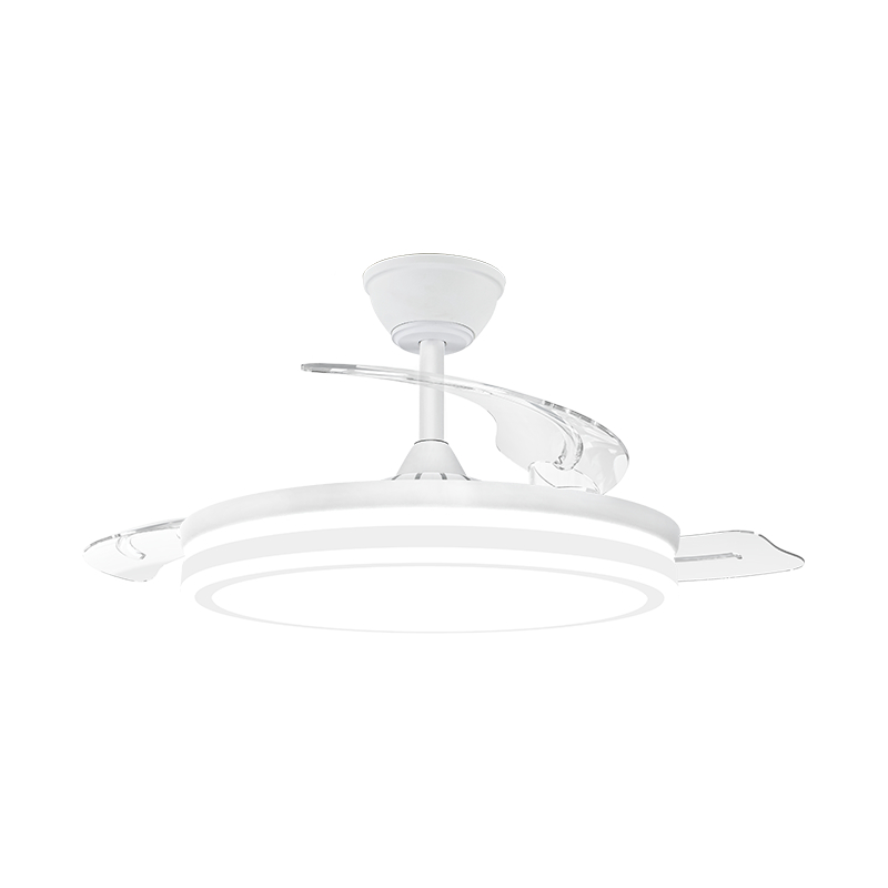 Tichý výsuvný stropný ventilátor s neviditeľnými lopatkami Tichý výsuvný stropný ventilátor s neviditeľnými lopatkami