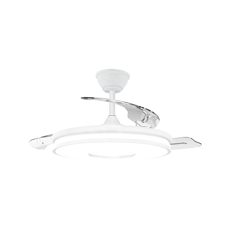 Tichý výsuvný stropný ventilátor s neviditeľnými lopatkami Tichý výsuvný stropný ventilátor s neviditeľnými lopatkami