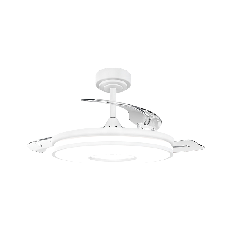 Tichý výsuvný stropný ventilátor s neviditeľnými lopatkami Tichý výsuvný stropný ventilátor s neviditeľnými lopatkami