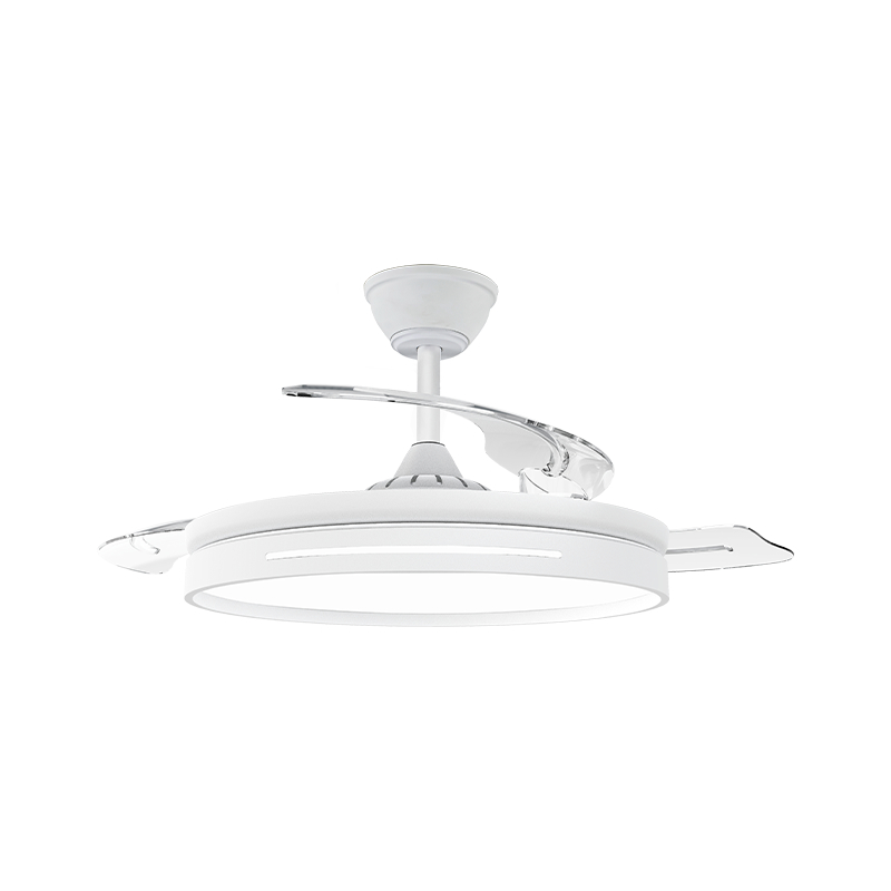 Tichý výsuvný stropný ventilátor s neviditeľnými lopatkami Tichý výsuvný stropný ventilátor s neviditeľnými lopatkami