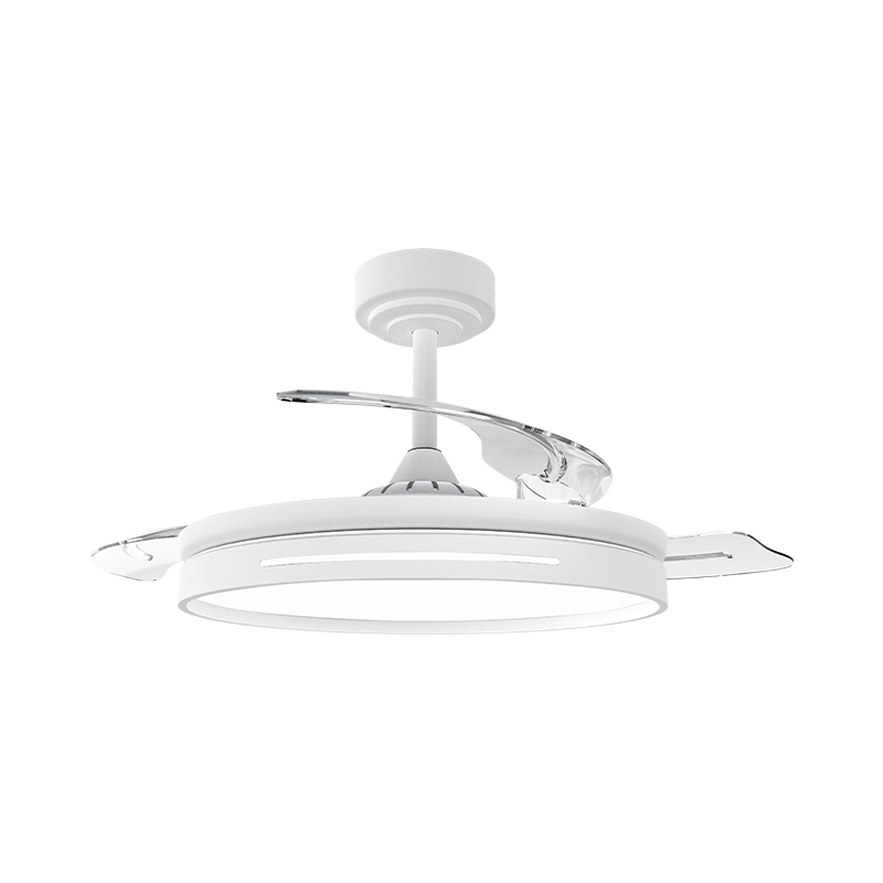 Tichý výsuvný stropný ventilátor s neviditeľnými lopatkami Tichý výsuvný stropný ventilátor s neviditeľnými lopatkami