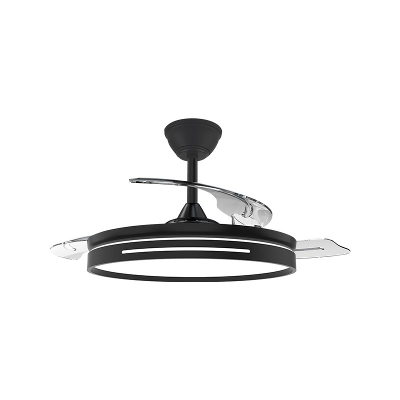Tichý výsuvný stropný ventilátor s neviditeľnými lopatkami Tichý výsuvný stropný ventilátor s neviditeľnými lopatkami