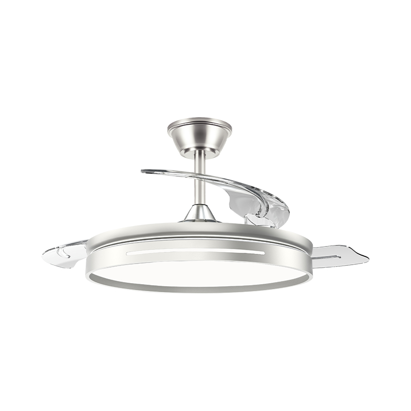 Tichý výsuvný stropný ventilátor s neviditeľnými lopatkami Tichý výsuvný stropný ventilátor s neviditeľnými lopatkami