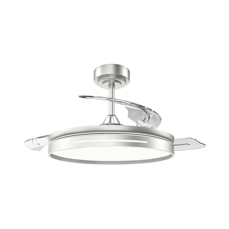 Tichý výsuvný stropný ventilátor s neviditeľnými lopatkami Tichý výsuvný stropný ventilátor s neviditeľnými lopatkami