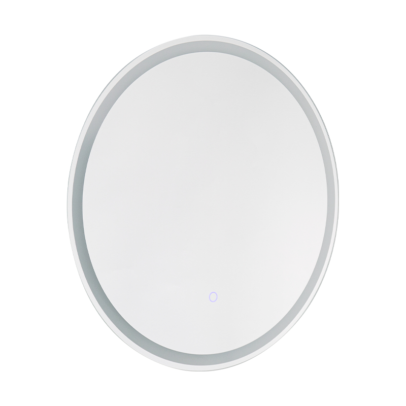 Hliníkový rám LED Smart Dimming Odhmlievanie Podsvietené kúpeľňové zrkadlo Hliníkový rám LED Smart Dimming Odhmlievanie Podsvietené kúpeľňové zrkadlo