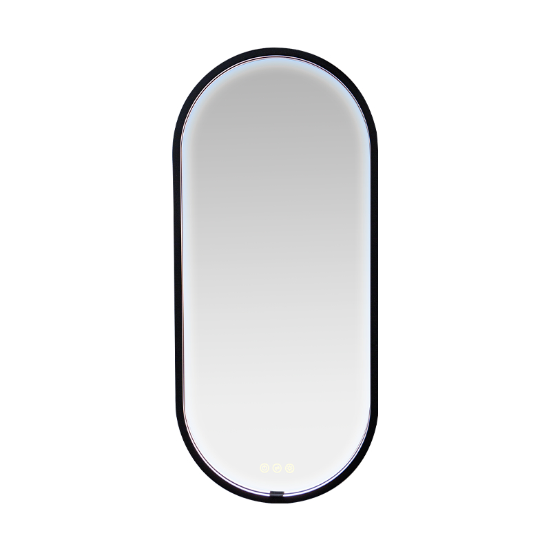 LED Smart Dimming Defogging Matné osvetlené kúpeľňové zrkadlo LED Smart Dimming Defogging Matné osvetlené kúpeľňové zrkadlo