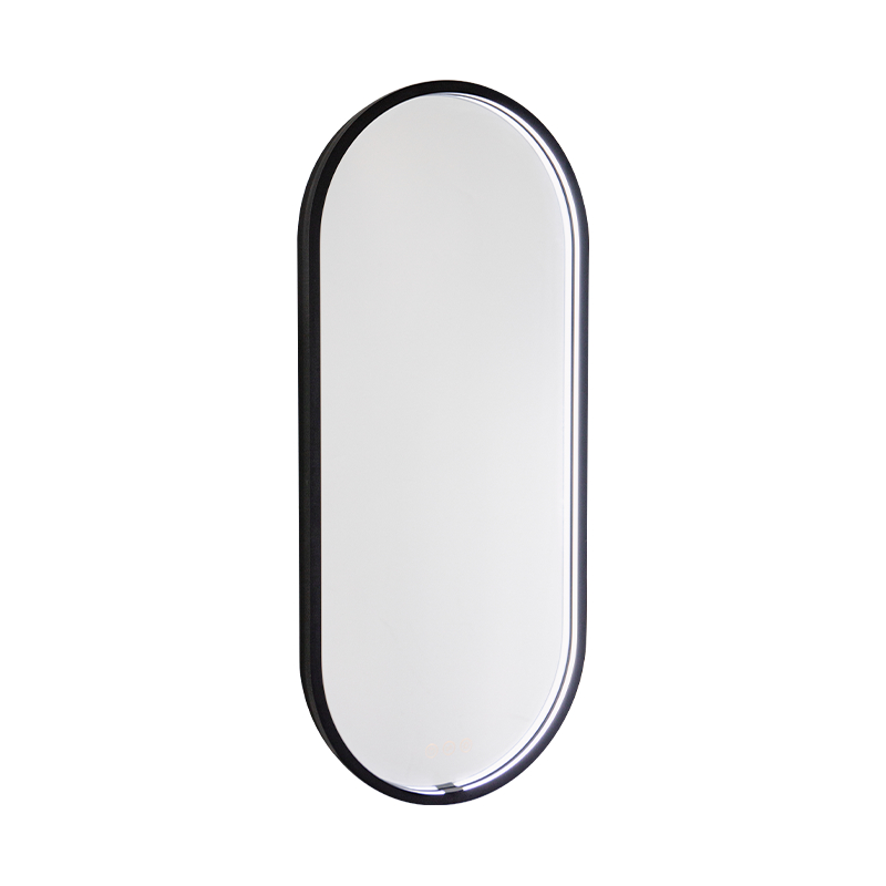 LED Smart Dimming Defogging Matné osvetlené kúpeľňové zrkadlo LED Smart Dimming Defogging Matné osvetlené kúpeľňové zrkadlo